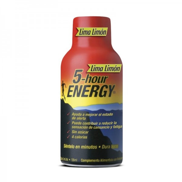 ENERGY 5 HOUR SABOR LIMA LIMON 58 ML
